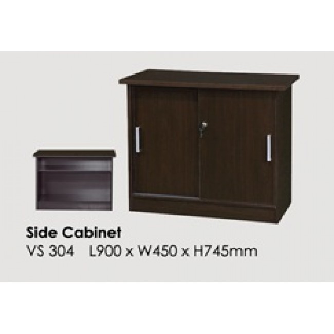 VS 304W- Sliding Door Side Cabinet